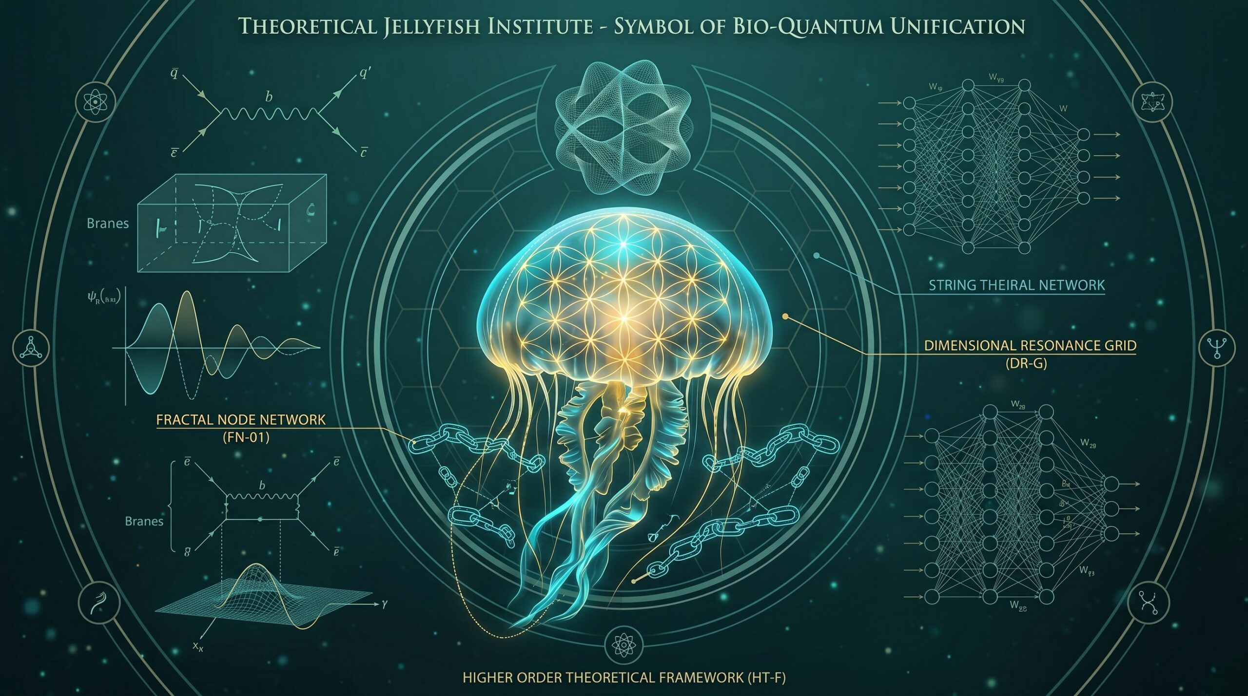 Theoretical Jellyfish Institute — Symbol of Bio-Quantum Unification